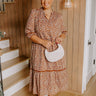 Villa Retreat Floral Midi Dress Curves Image - 1