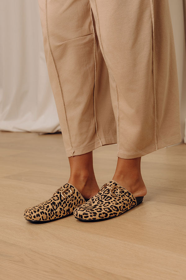 Azalea Leopard Clogs