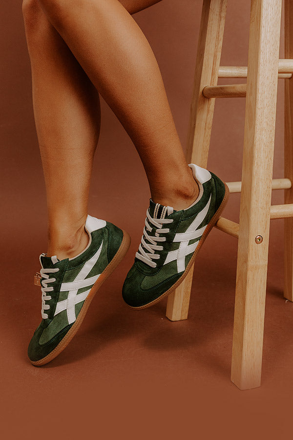 Sasha Faux Suede Sneaker