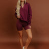 Cozy Cues High Waist Biker Shorts Image - 1