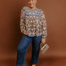 Hidden Attraction Floral Top Curves Image - 1