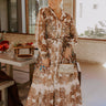Timeless Estate Paisley Maxi Dress Curves Image - 1