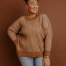 Pumpkin Spice Cutie Knit Sweater Curves Image - 1