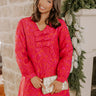 The Fashion District Floral Jacquard Mini Dress Image - 1