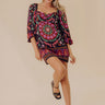 Uptown Happy Hour Floral Mini Dress Image - 1