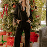 Central Park Chic High Waist Wide Leg Pants in Black Image - 1