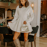Park Avenue Stroll Denim Mini Dress Image - 1