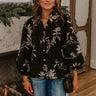 Poetic Muse Floral Jacquard Top Image - 1