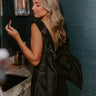 Cocktail Ready Satin Mini Dress Image - 1
