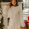 Uptown Views Tweed Jacket in Cream Image - 1
