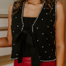 All The Sparkles Embellished Vest Top Image - 1