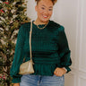 Madison Muse Smocked Top Curves Image - 1