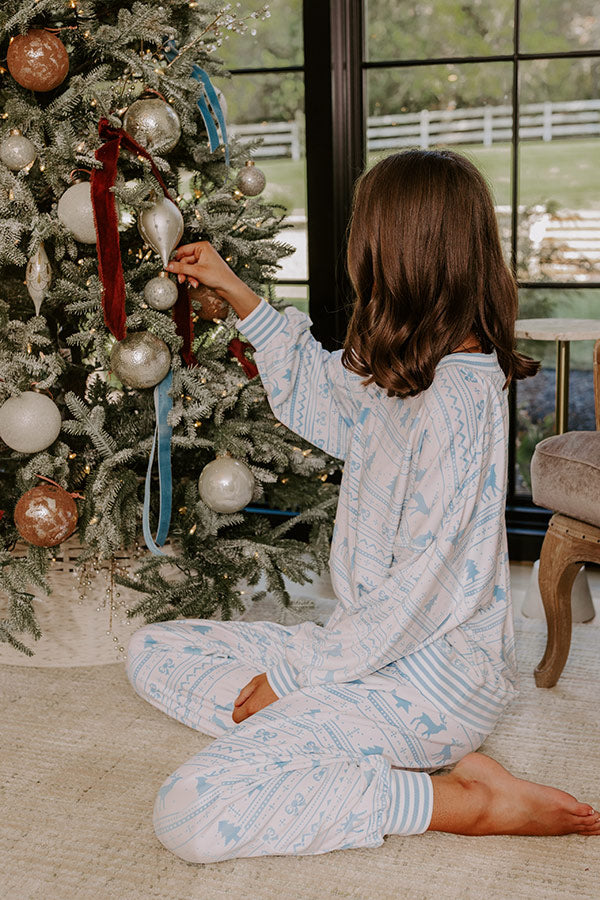 Holiday Cozy Velour Pajama Top Image - 2