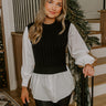 Midtown Muse Cable Knit Top Image - 1