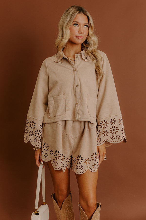 Soho Penthouse Faux Suede Jacket