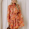 Forever Grateful Paisley Mini Dress Image - 1