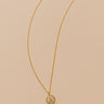 Melinda Maria Baby Love Letters Medallion Necklace Image - 1
