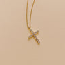 Melinda Maria Oh She Fancy Small Cross Pendant Image - 1