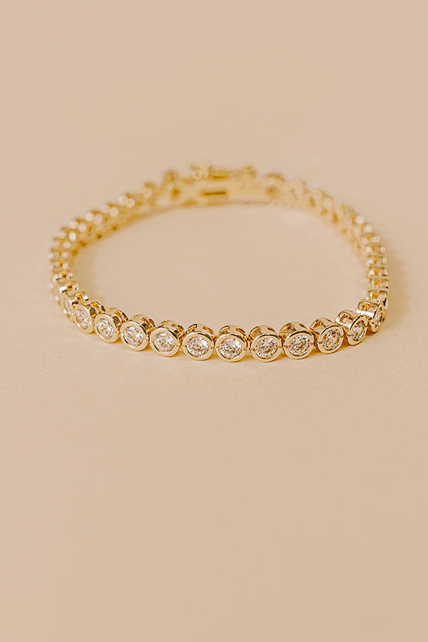 Melinda Maria Baroness Tennis Bracelet