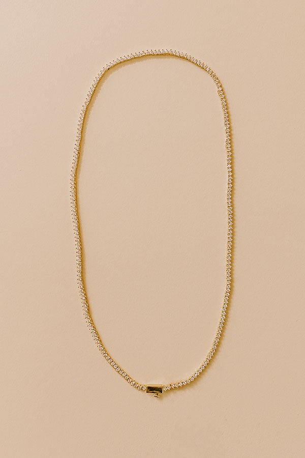 Melinda Maria Baby Not Your Basic 18 inch Tennis Necklace Image - 2