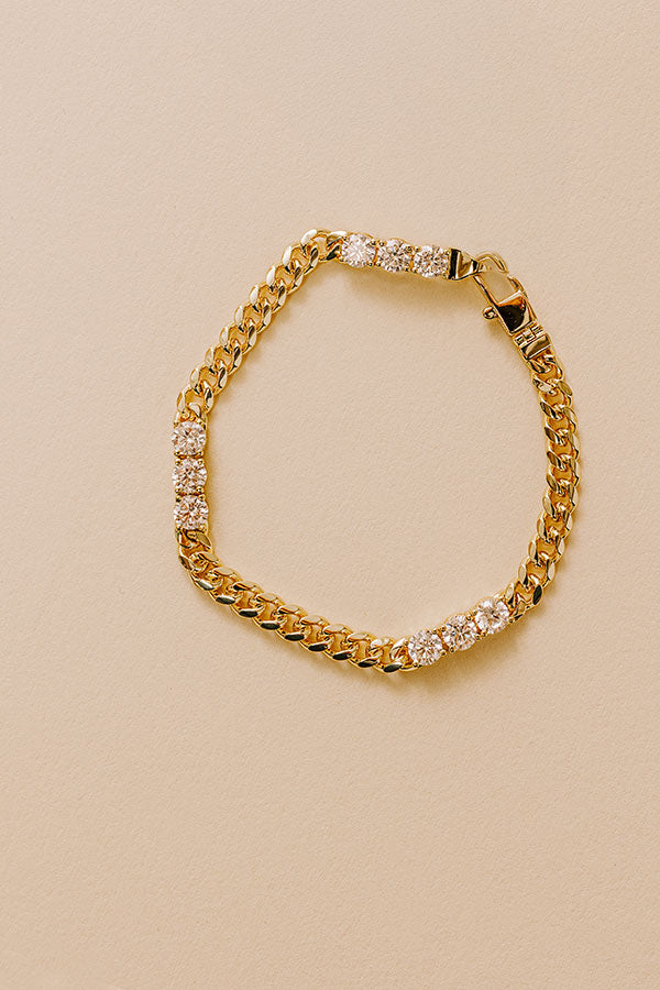 Melinda Maria Baby Julian's Obsessed with Diamonds Bracelet