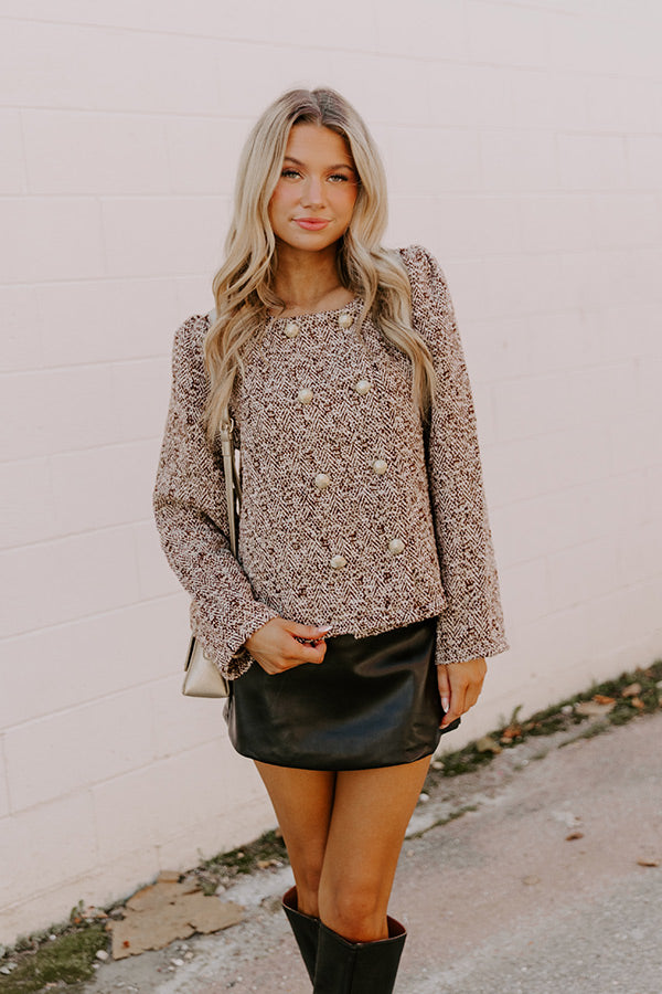 Tailored Touch Tweed Jacket