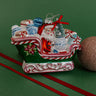 Chinoiserie Sleigh Ride Glass Ornament Image - 1