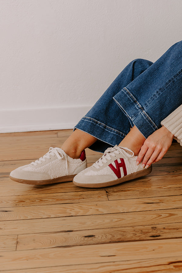 The Dreamer Sherpa Sneaker in Stone