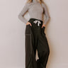 The Lily High Waist Wide Leg Pants in Black Image - 1