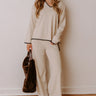 Serene Energy Knit Sweater Top Image - 1