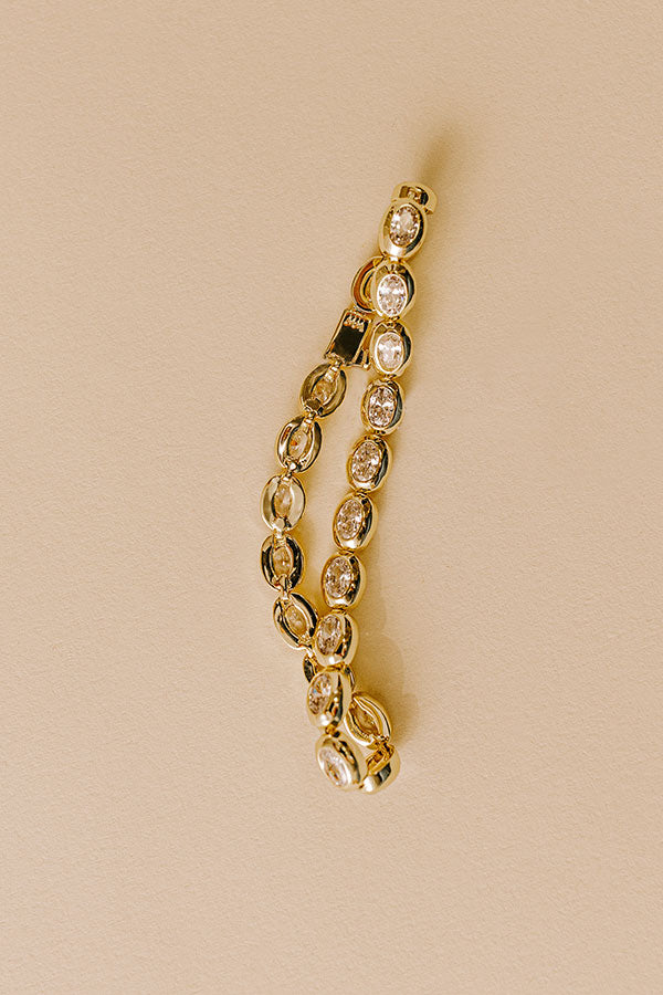 Melinda Maria She's a Boss Tennis Bracelet Image - 4