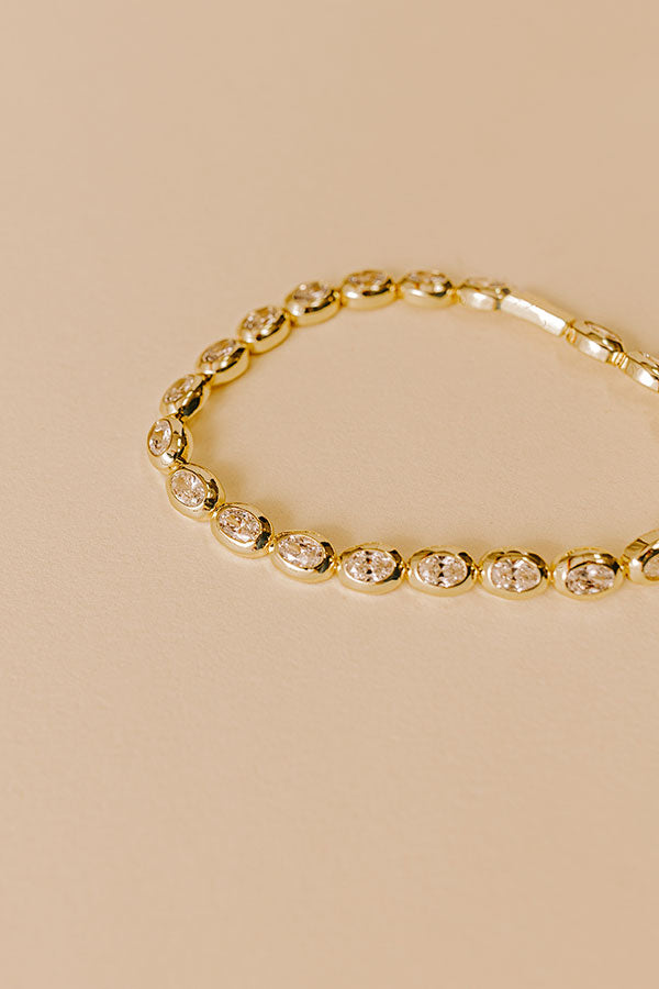 Melinda Maria She's a Boss Tennis Bracelet Image - 3