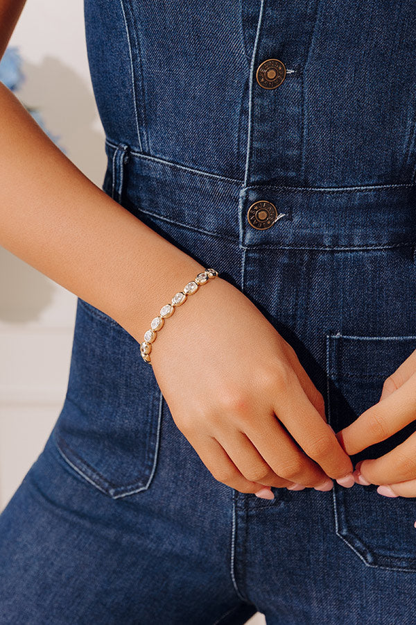 Melinda Maria She's a Boss Tennis Bracelet Image - 1