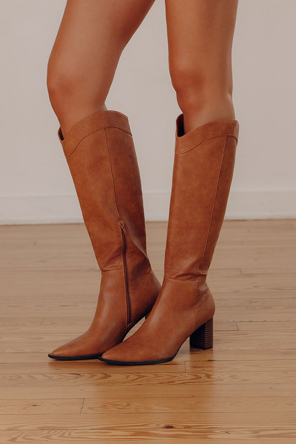 The Bonnye Faux Leather Boot Image - 2