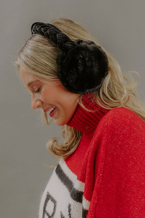 Bunny Slopes Cutie Velvet Earmuffs