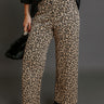 The Mia High Waist Leopard Wide Leg Pants Image - 1