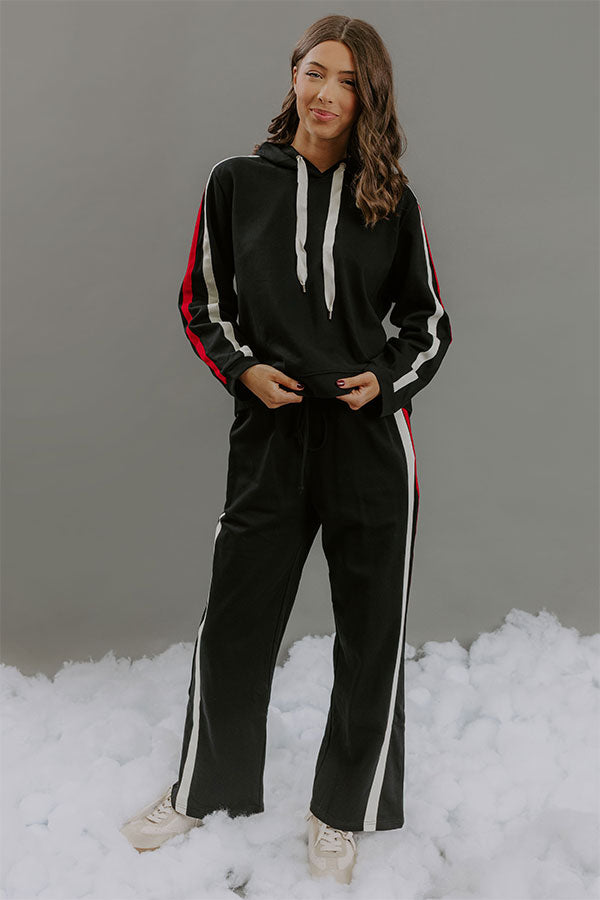 Weekend Getaway High Waist Stripe Pants