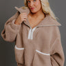 Cozy Season Sherpa Quarter Zip Pullover Image - 1