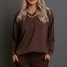 Elite Comfort Scuba Sweatshirt in Chestnut Image - 1