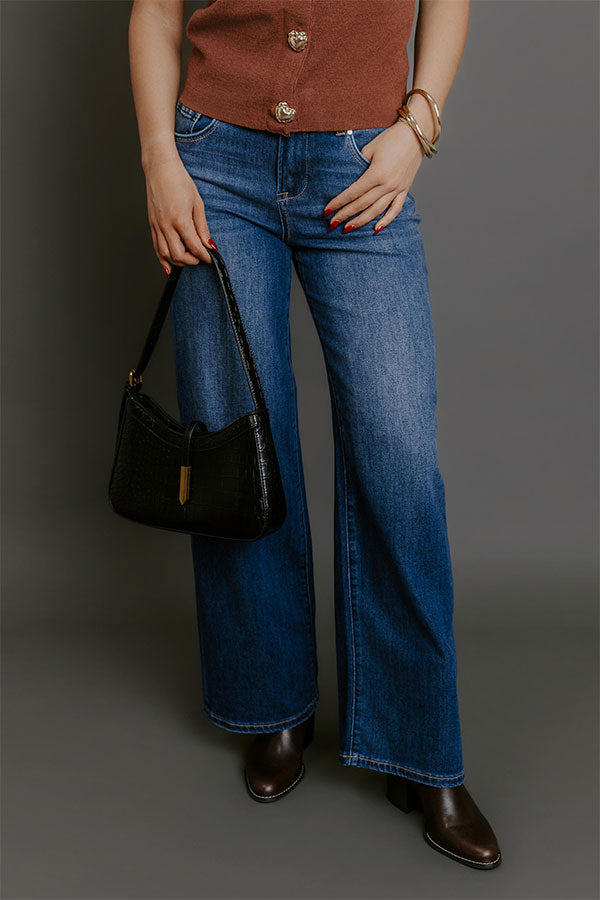RISEN Valeria Midrise Slouchy Jean Image - 2