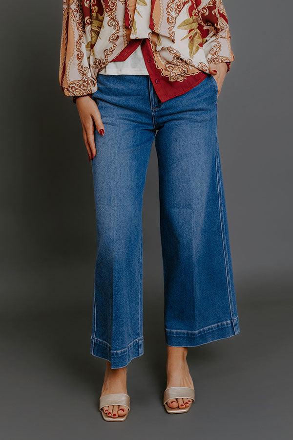 RISEN Peyton Midrise Wide Leg Jean Image - 3