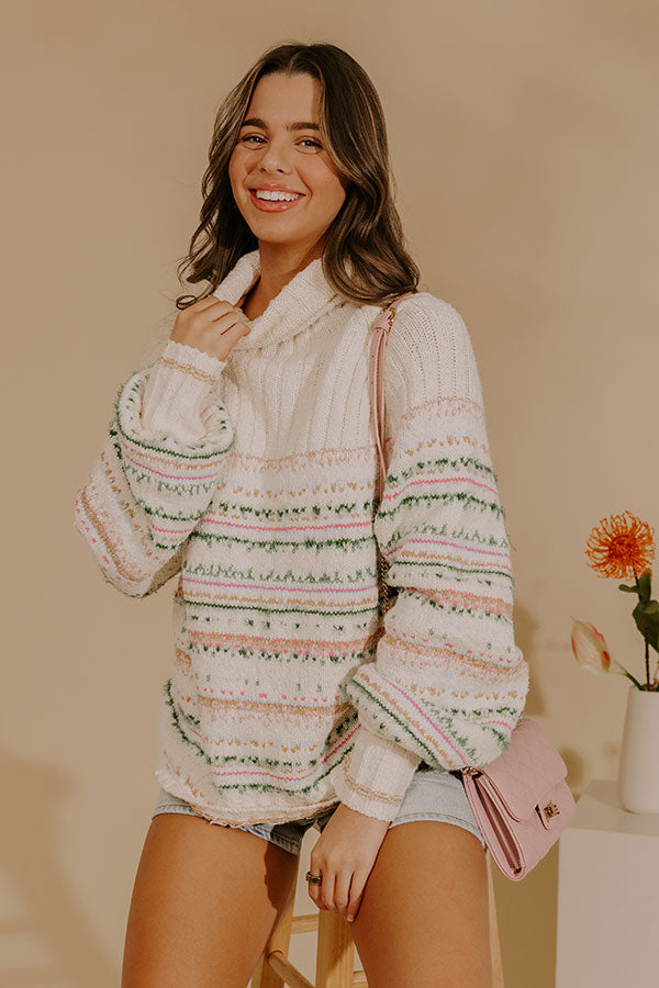 Cabin Chic Knit Sweater