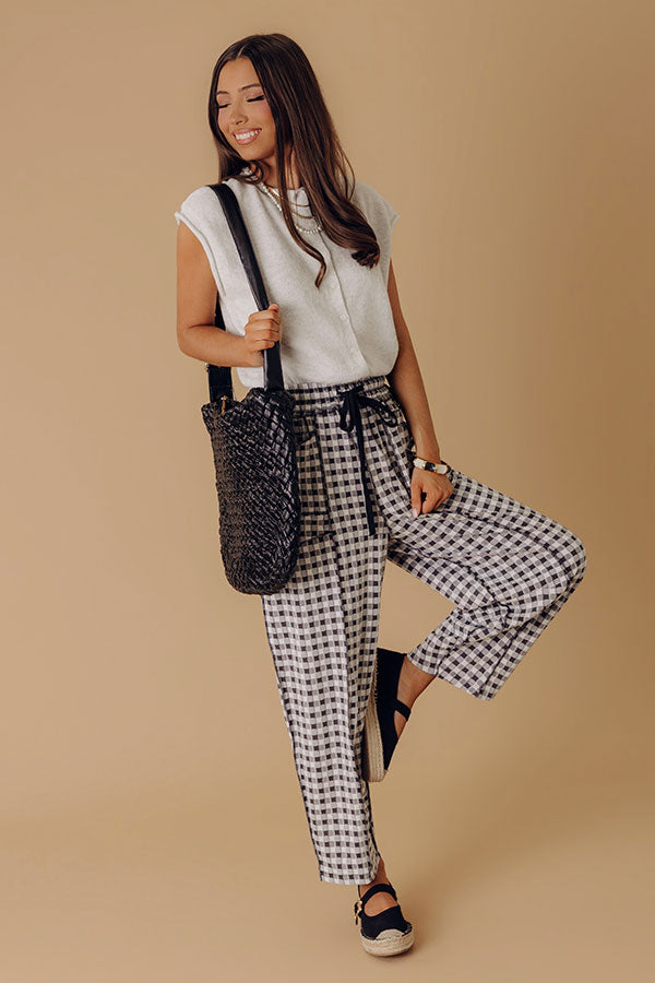 Bound In Style Knit Top in Light Grey Image - 1