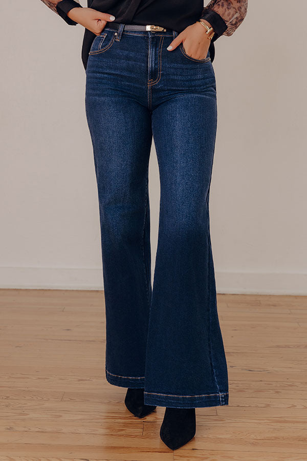 RISEN Sutton High Waist Wide Leg Jean Image - 4
