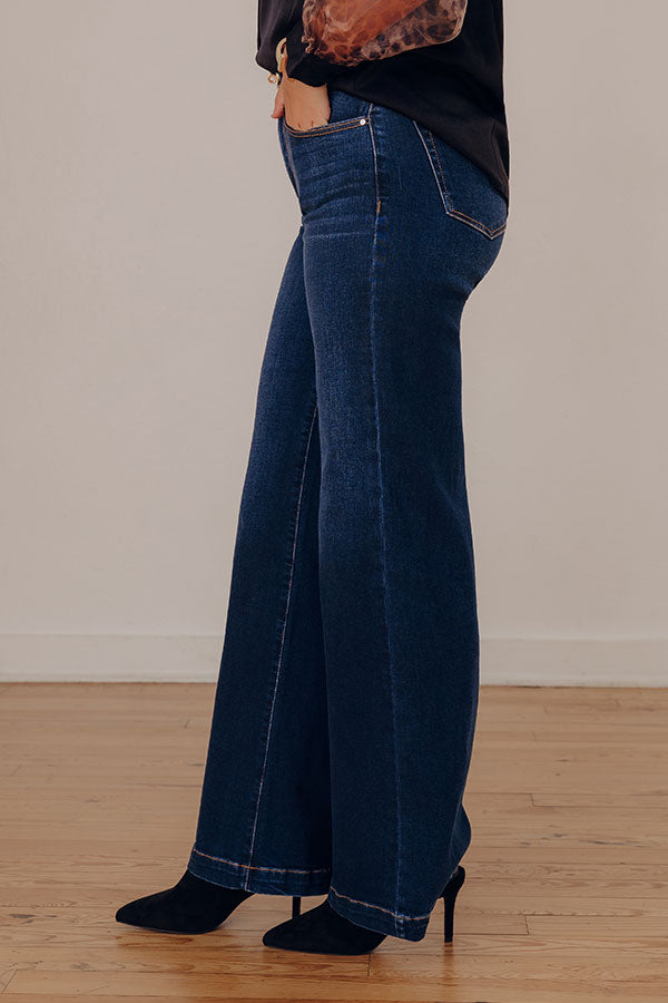 RISEN Sutton High Waist Wide Leg Jean Image - 4