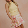 Stylish Staple Asymmetrical Knit Top in Yellow Image - 1