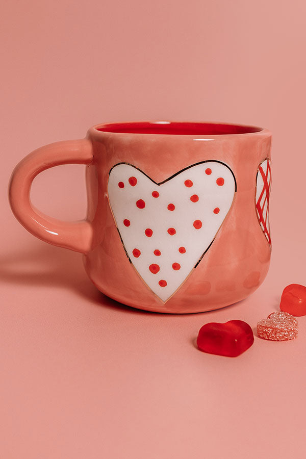 Hearts Of Gold Ceramic Mug Image - 2