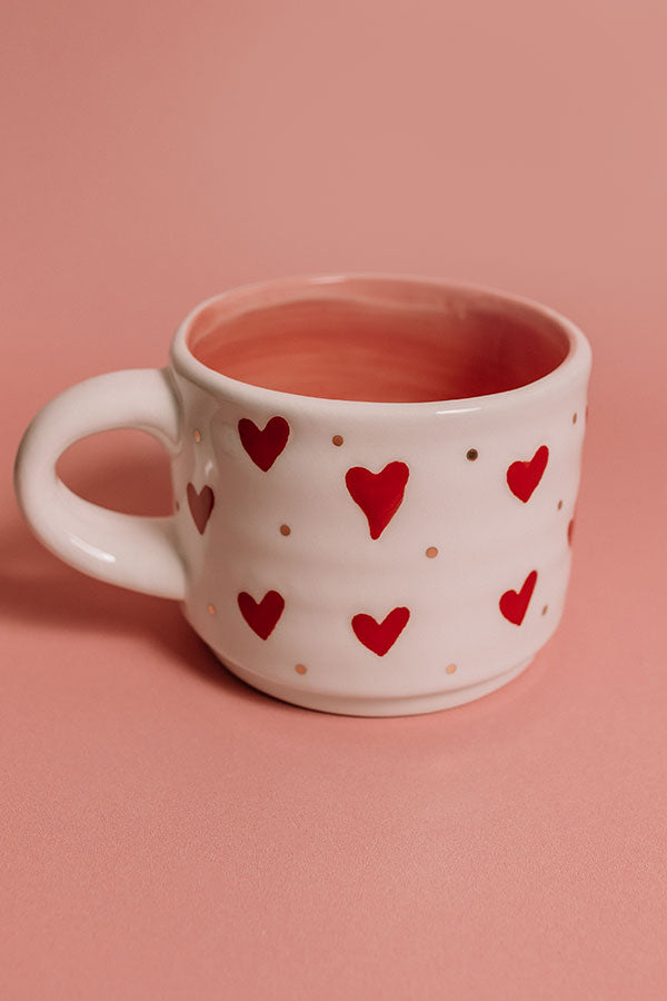 Lots Of Hearts Ceramic Mug Image - 2