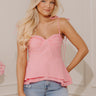 Spring Fling Corset Peplum Top Image - 1