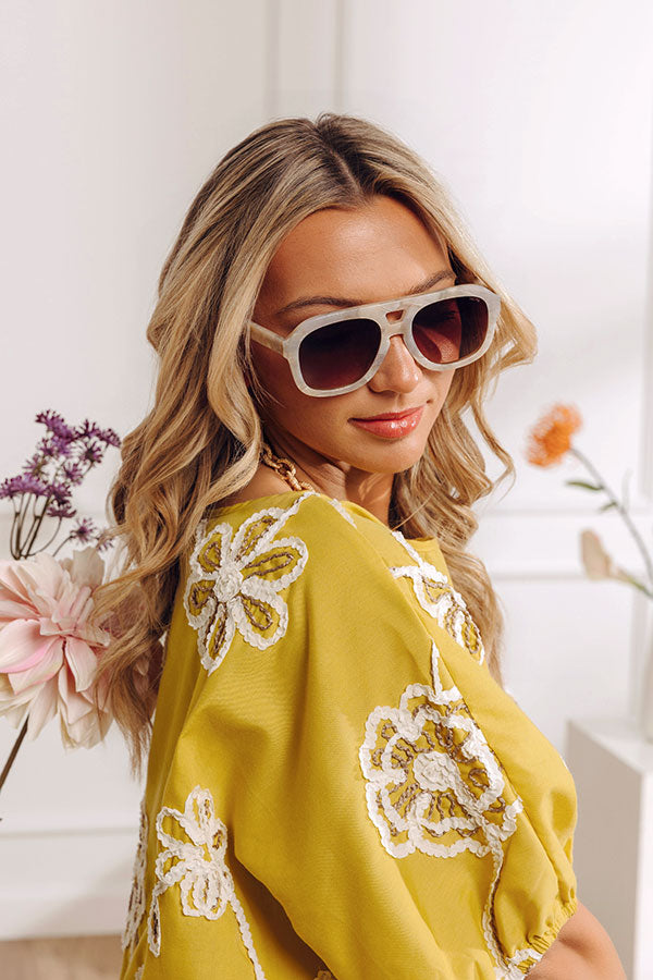 FREYRS Voyager Oversized Aviator Sunglasses